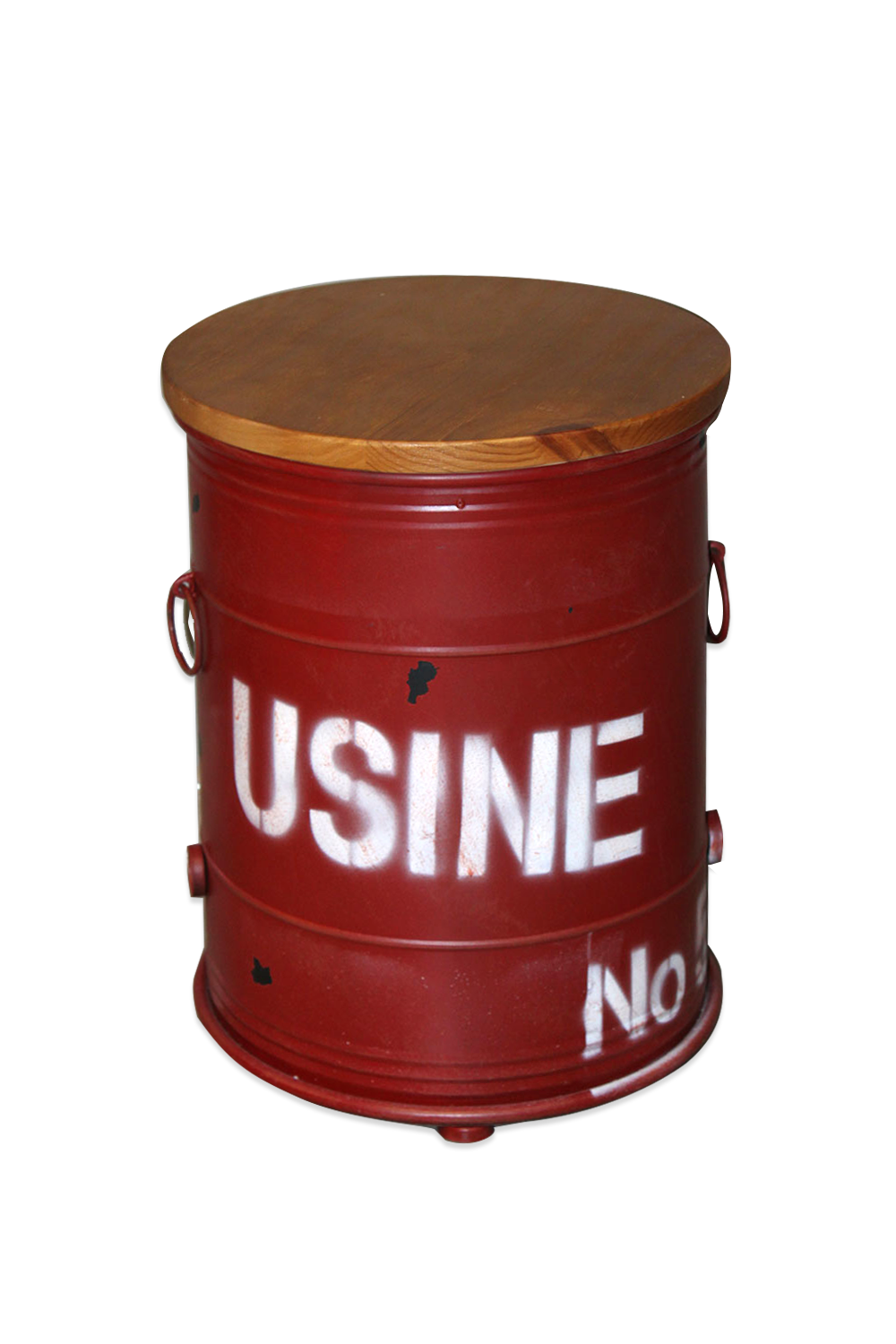 Сундук-бочка Usine красное