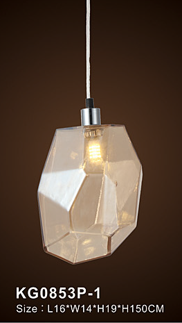 Подвесной светильник KG0853P-1 Cristal (blue)