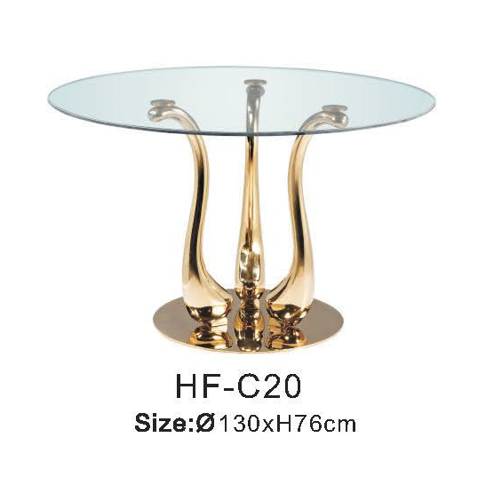 Стол обеденный HF-C20 Gold
