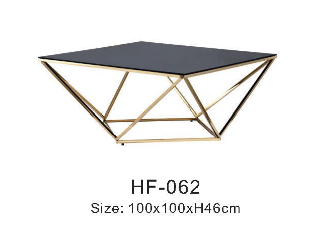 Стол журнальный HF-062 Gold