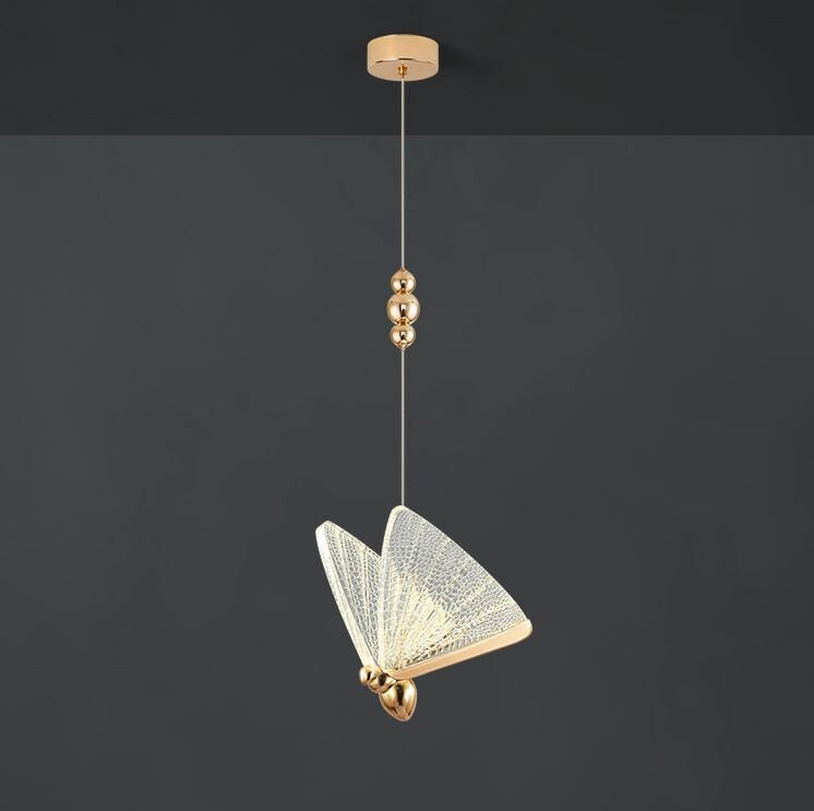 Подвесной светильник XP-002-1 Butterfly Gold