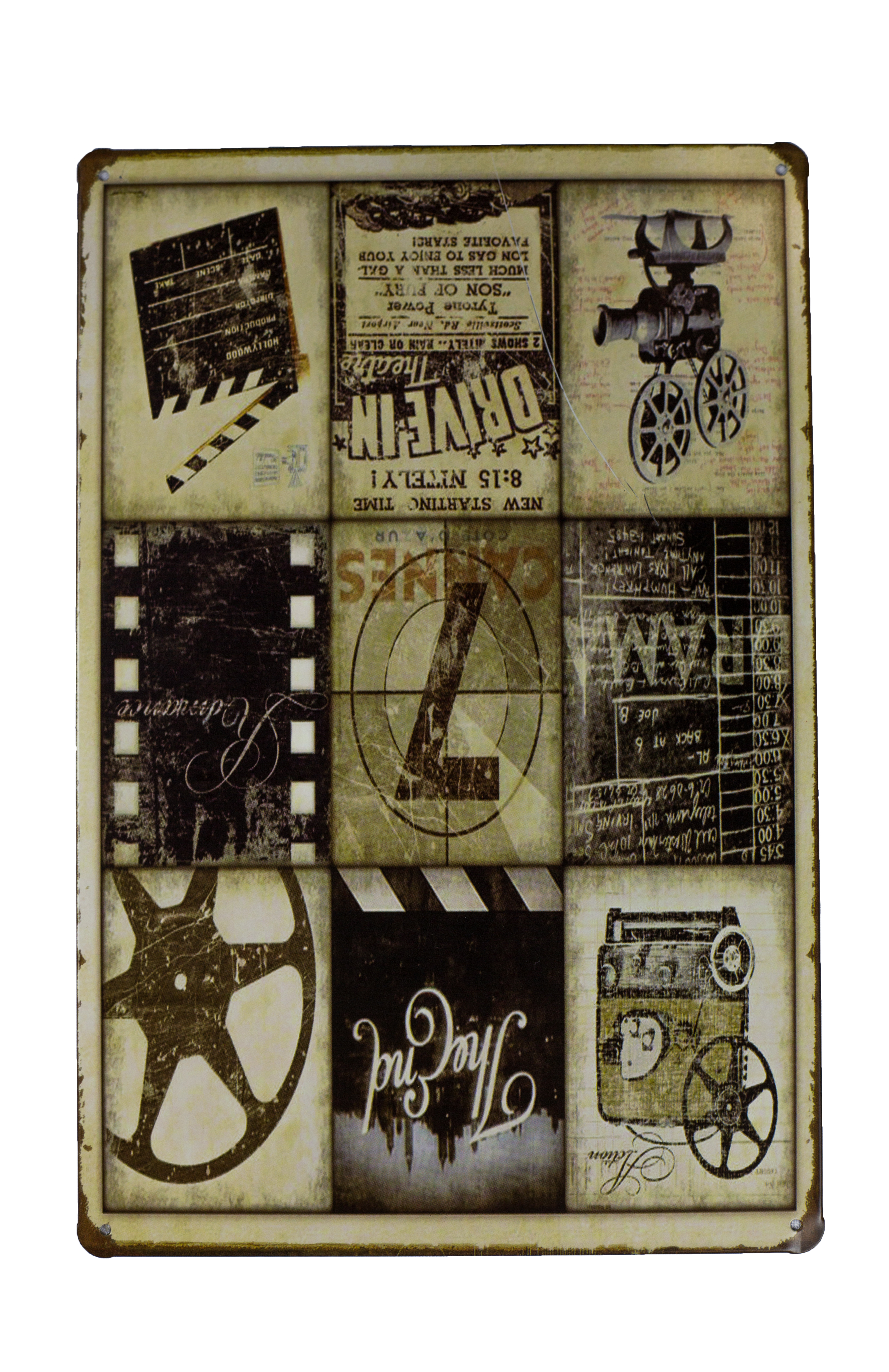 Табличка интерьерная The End 20*30 см