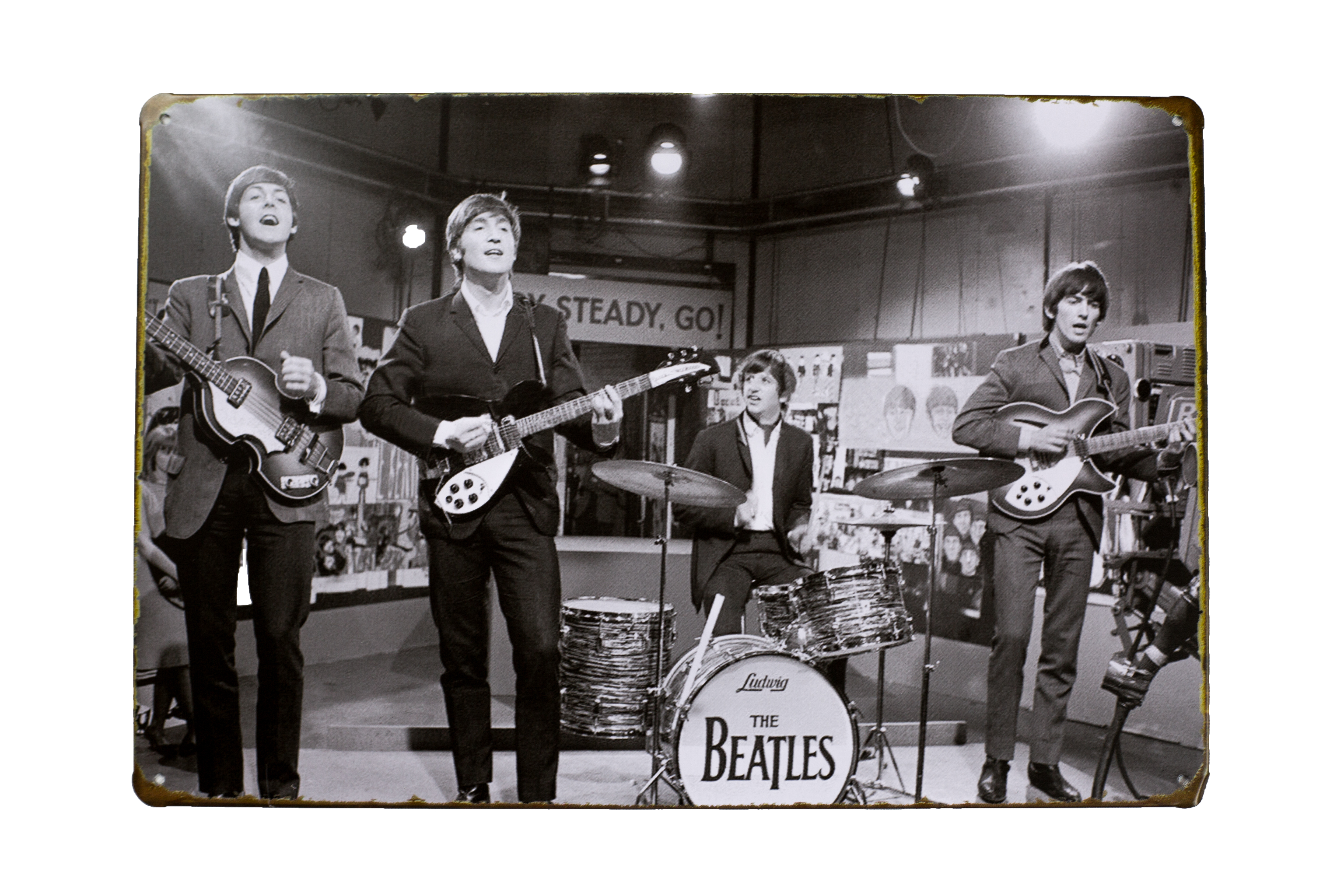 Табличка интерьерная The Beatls 20*30 см